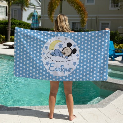 Toalla personalizada - MICKEY BEBE Toalla personalizada - MICKEY BEBE