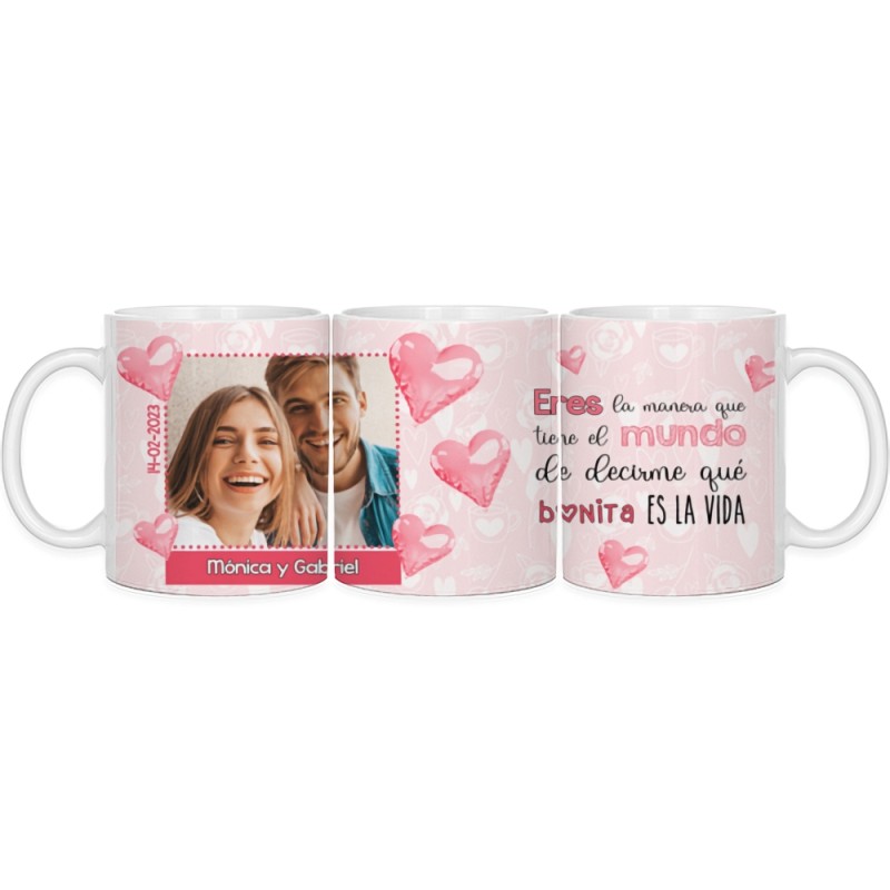 Taza personalizada BONITA LA VIDA