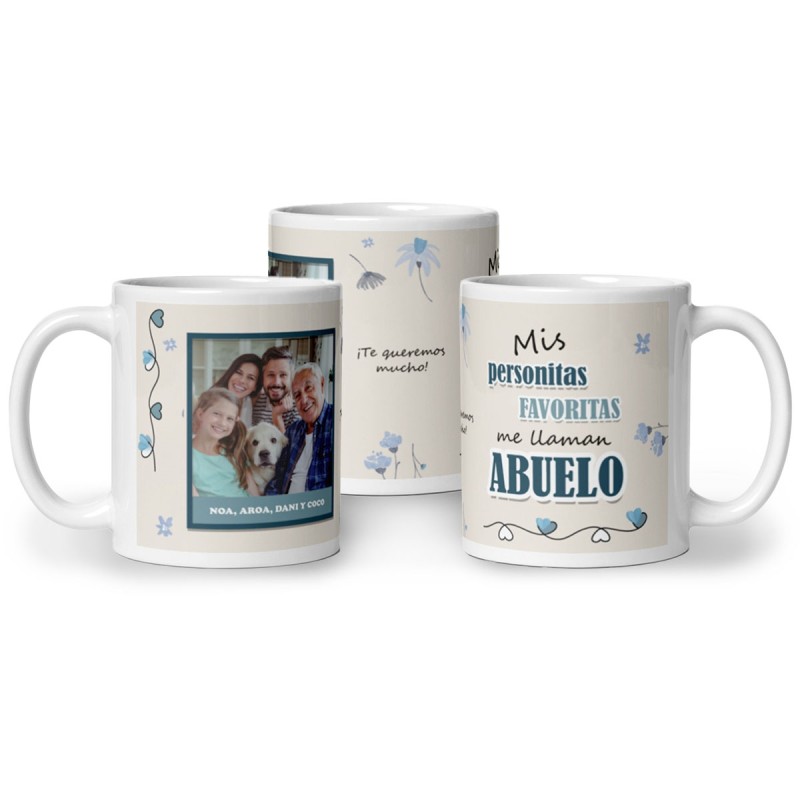 Taza MIS PERSONAS FAVORITAS con FOTO