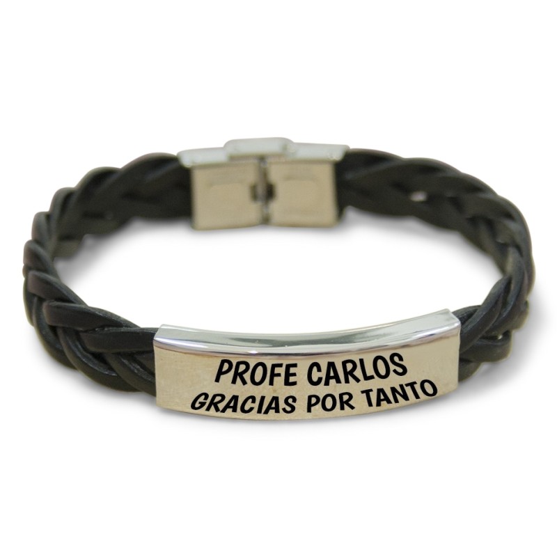 Pulsera CUERO - GRACIAS POR TANTO