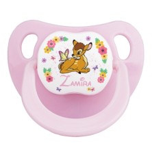 Chupete personalizado rosa Bambi