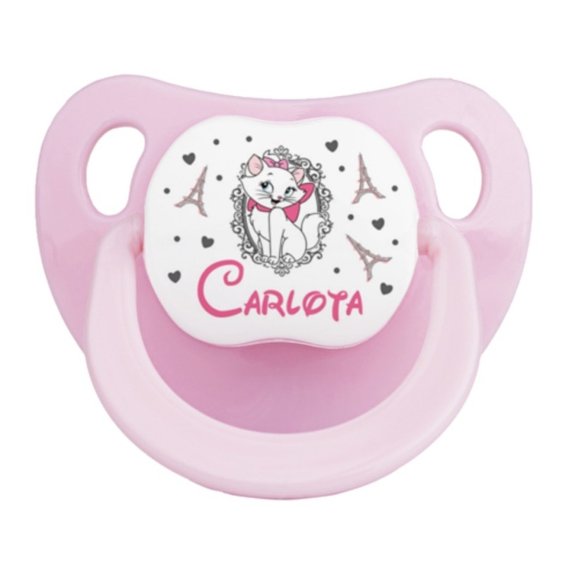 Chupete personalizado rosa Marie