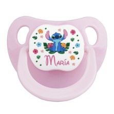 Chupete personalizado rosa Stitch