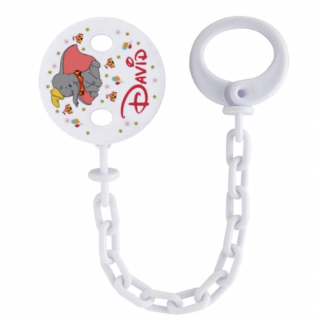 Sujetachupetes personalizado cadena Dumbo