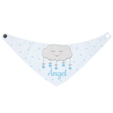 Bandana personalizada nube azul