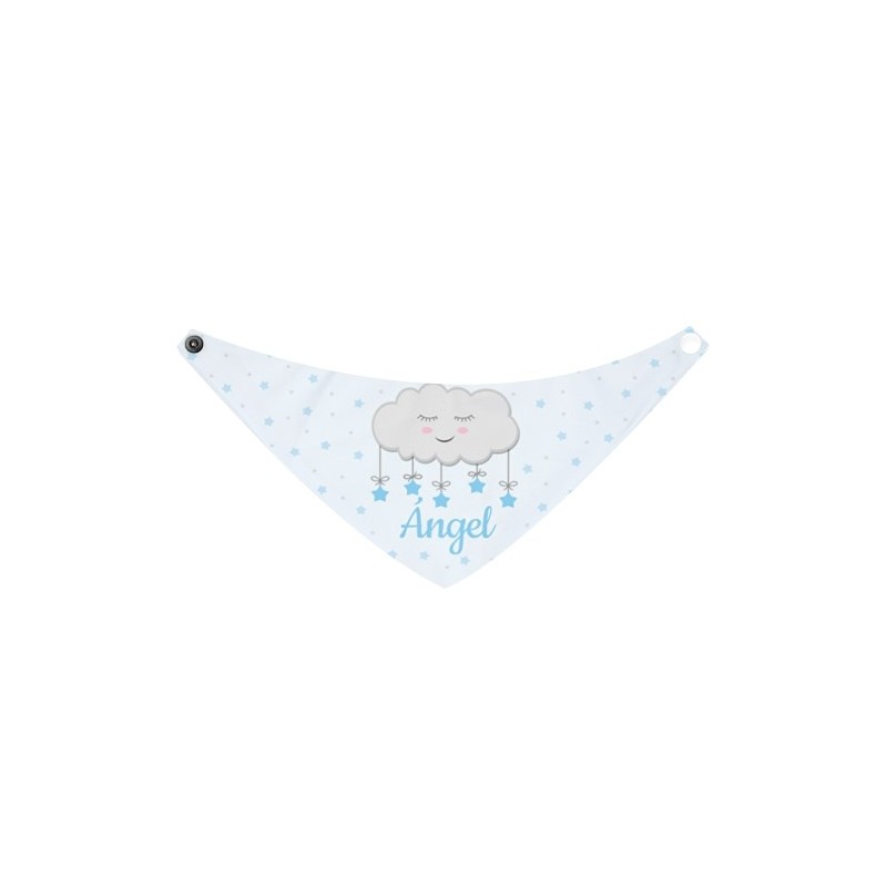 Bandana personalizada nube azul