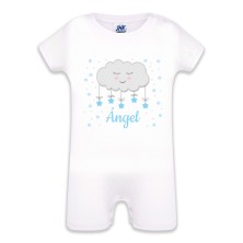 Pelele personalizado nube azul