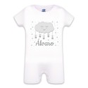 Pelele personalizado nube gris
