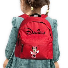 Mochila INFANTIL personalizada - MINNIE ROJA