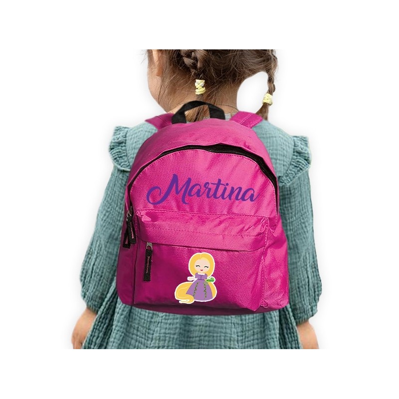 Mochila INFANTIL personalizada - RAPUNZEL