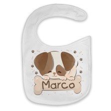 Babero personalizado perrito