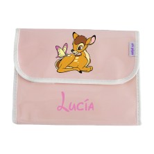 Portadocumentos Gloss Rosa Personalizado BAMBI