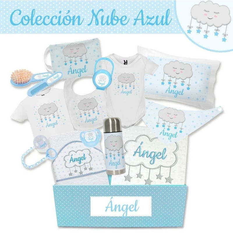 CREA tu canastilla - NUBE AZUL