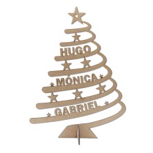 Árbol de Navidad con NOMBRES