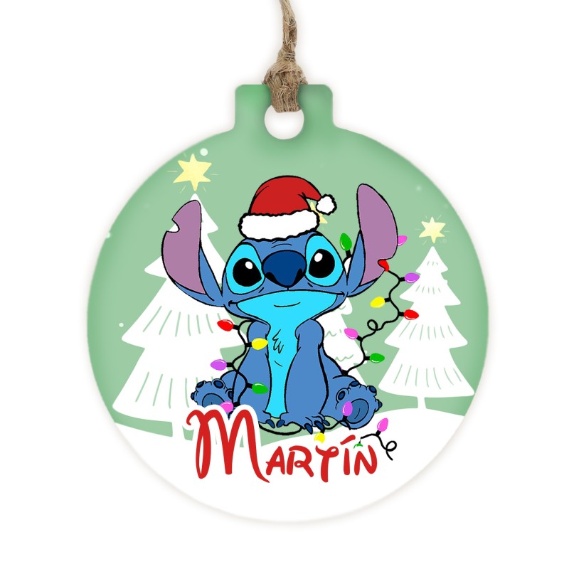 Bola de navidad METACRILATO - STITCH