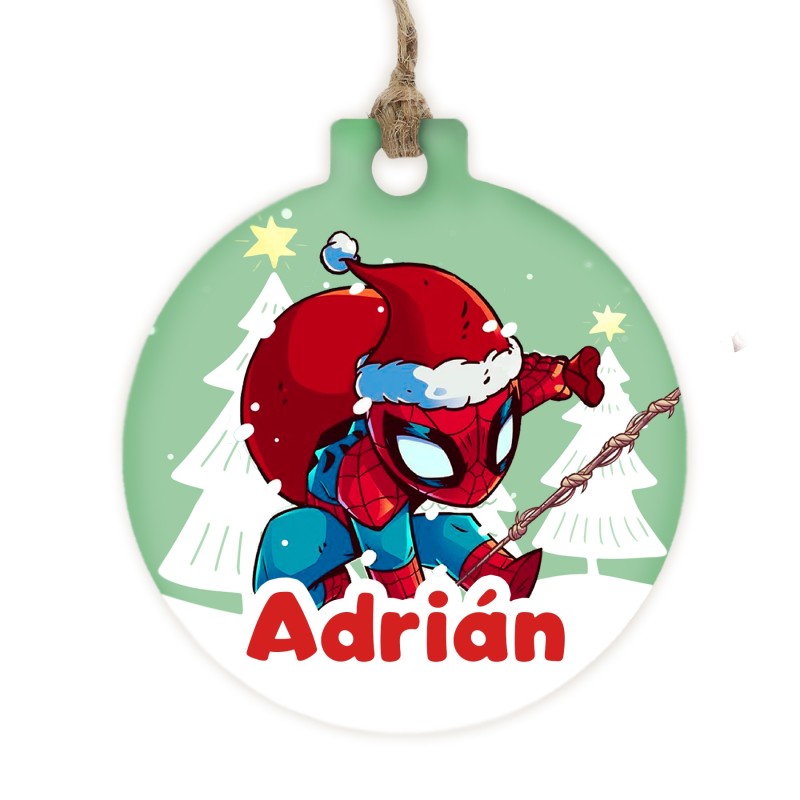 Bola de navidad METACRILATO - SPIDERMAN 1