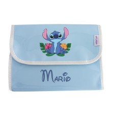 Portadocumentos gloss STITCH AZUL