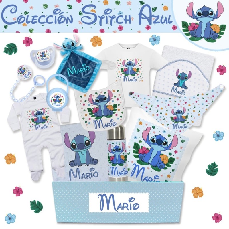 CREA tu canastilla - STITCH AZUL