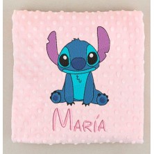 Manta STITCH ROSA