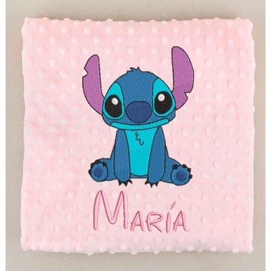 Manta STITCH ROSA