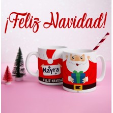 Taza navideña PAPÁ NOEL