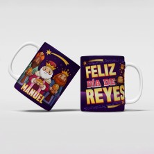 Taza navideña FELIZ DÍA REYES