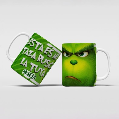 Taza navideña GRINCH
