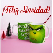 Taza navideña GRINCH