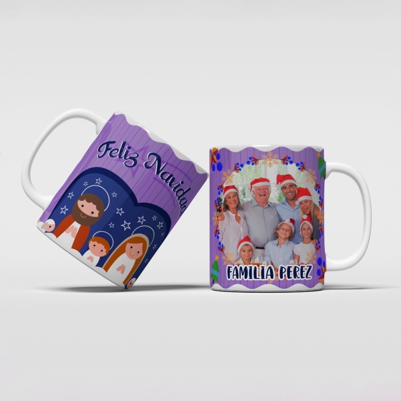 Taza navideña BELÉN con FOTO Taza navideña BELÉN con FOTO