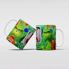 Taza navideña GRINCH con FOTO