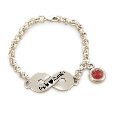 Pulsera eslabones - INFINITO SWAROVSKY