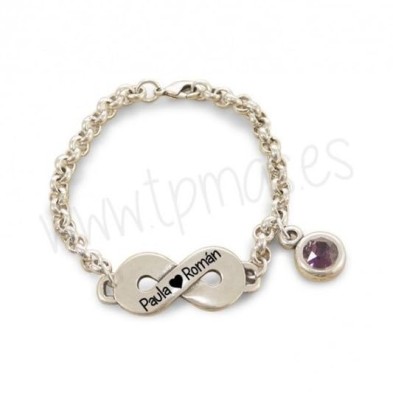 Pulsera eslabones - INFINITO SWAROVSKY