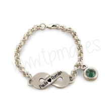 Pulsera eslabones - INFINITO SWAROVSKY